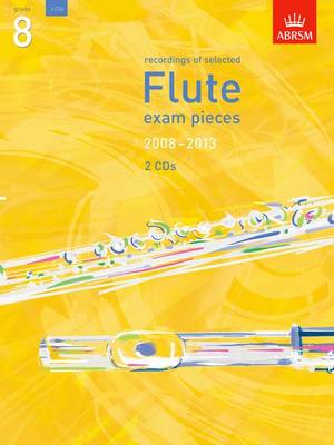 Book cover for Selected Flute Exam Recordings, 2008-2013, Gr. 8