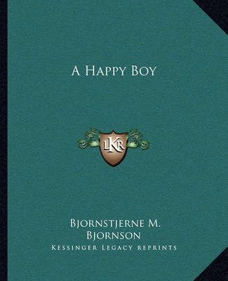 Book cover for A Happy Boy a Happy Boy