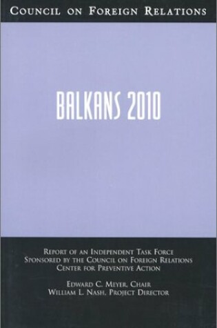 Cover of Balkans 2010