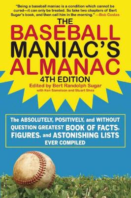 Book cover for The Baseball Maniac's Almanac