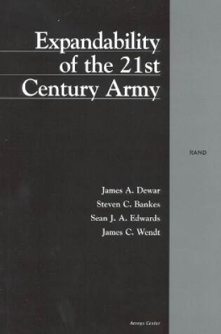 Cover of Expandability of the 21st Century Army