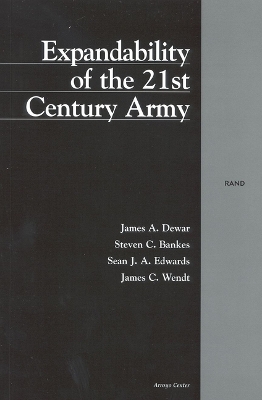 Book cover for Expandability of the 21st Century Army