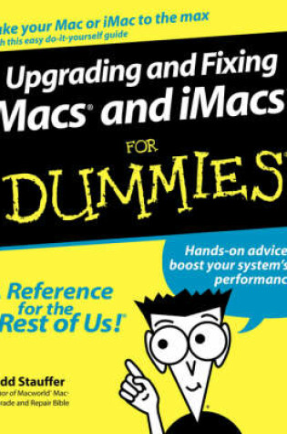 Cover of Upgrading and Fixing Your Mac and iMac For Dummies