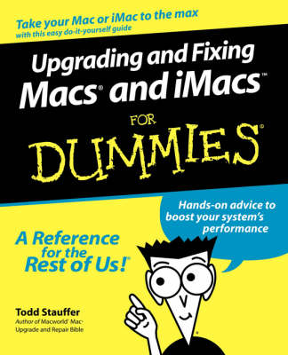 Book cover for Upgrading and Fixing Your Mac and iMac For Dummies