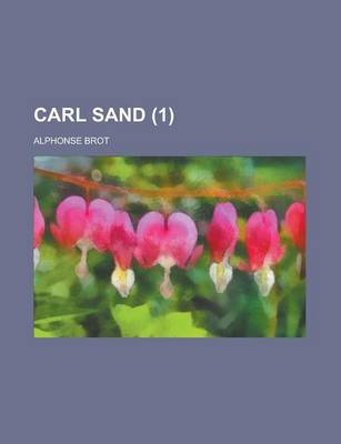 Book cover for Carl Sand (1 )