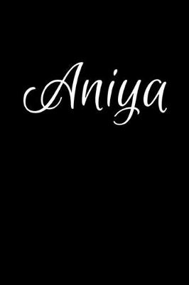 Book cover for Aniya