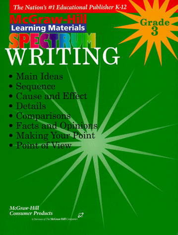 Cover of Writing Grade 3