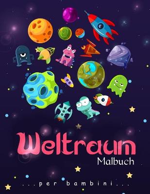 Book cover for Weltraum Malbuch