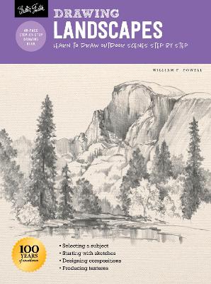 Book cover for Drawing: Landscapes with William F. Powell