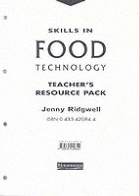 Book cover for Skills in Food Technology Teacher's Resource Pack