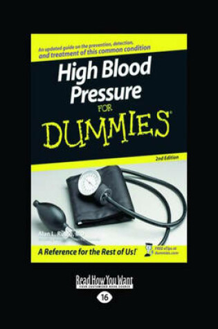 Cover of High Blood Pressure for DummiesÂ®