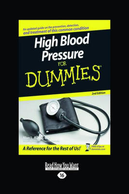 Book cover for High Blood Pressure for DummiesÂ®