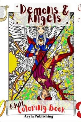 Cover of Demons and Angels Coloring Book