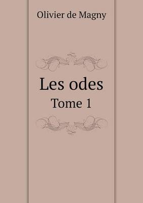 Book cover for Les odes Tome 1