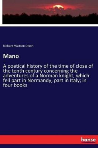 Cover of Mano