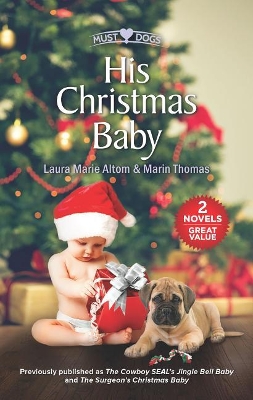 Book cover for His Christmas Baby