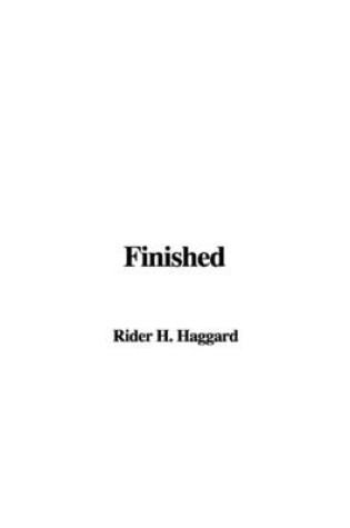 Cover of Finished