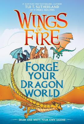 Book cover for Forge Your Dragon World: A Wings of Fire Creative Guide