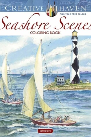 Cover of Creative Haven Seashore Scenes Coloring Book