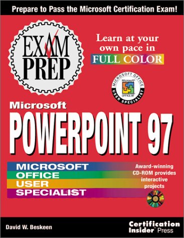 Cover of Microsoft PowerPoint 97 Exam Prep