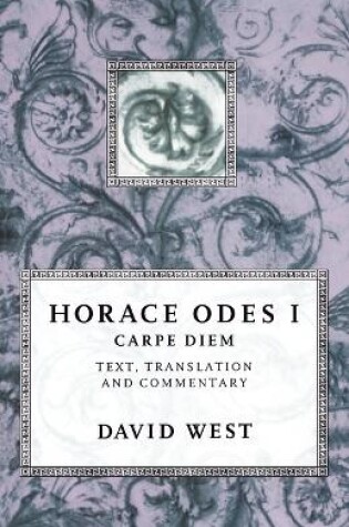 Cover of Horace: Odes I: Carpe Diem