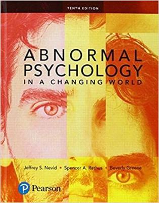 Book cover for Abnormal Psychology in a Changing World Plus New Mylab Psychology with Pearson Etext -- Access Card Package