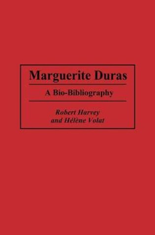 Cover of Marguerite Duras