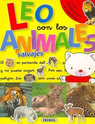 Book cover for Salvajes - Leo Con Los Animales