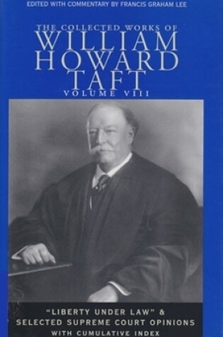 Cover of Collected Works Taft, Vol. 8
