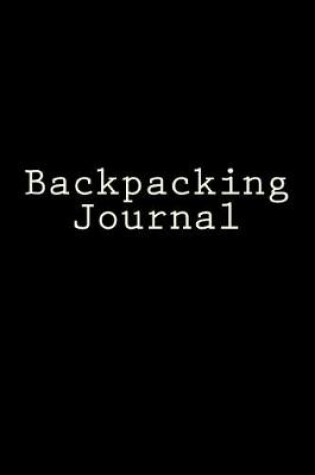 Cover of Backpacking Journal