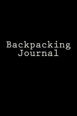 Book cover for Backpacking Journal