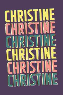 Book cover for Christine Journal