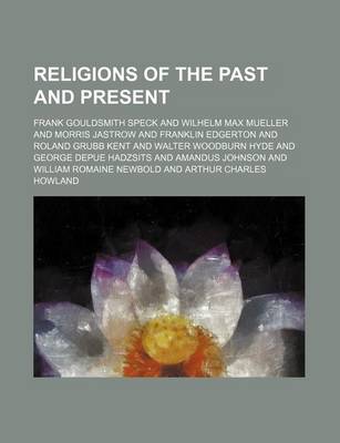 Book cover for Religions of the Past and Present