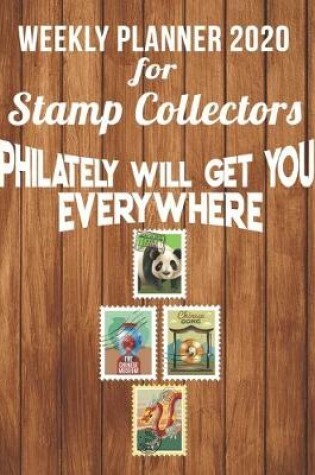 Cover of Weekly Planner 2020 for Stamp Collectors