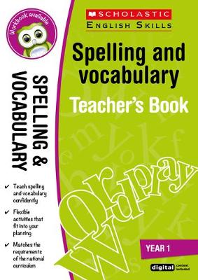 Book cover for Spelling and Vocabulary Teacher's Book (Year 1)