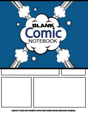 Book cover for Blank Comic Notebook