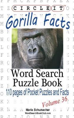 Book cover for Circle It, Gorilla Facts, Word Search, Puzzle Book