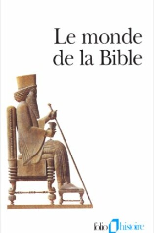 Cover of Monde de La Bible