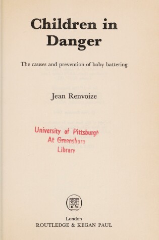 Cover of Children in Danger