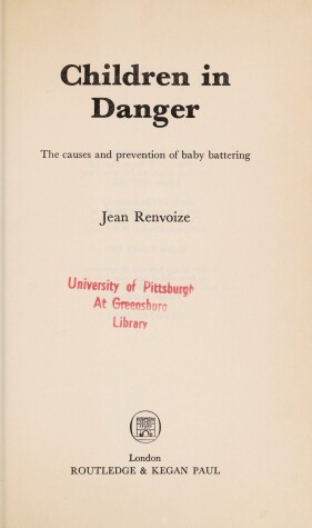 Cover of Children in Danger