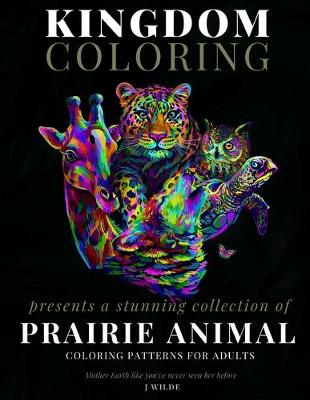 Book cover for A Collection of Prairie Animal Coloring Patterns for Adults