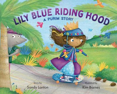 Book cover for Lily Blue Riding Hood