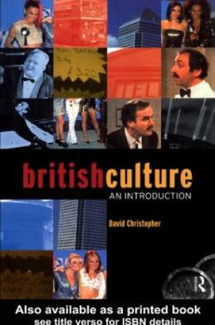 Cover of British Culture