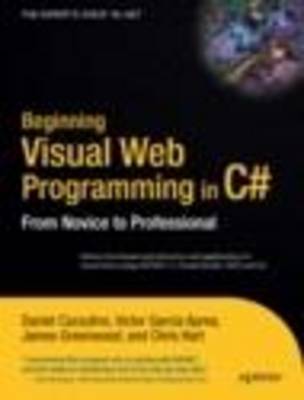 Book cover for Beginning Visual Web Programming in C#