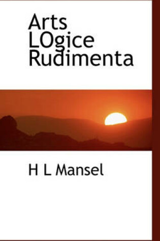 Cover of Arts Logice Rudimenta