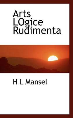 Book cover for Arts Logice Rudimenta