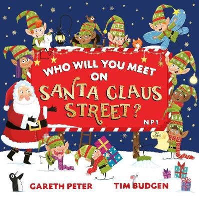 Book cover for Who Will You Meet on Santa Claus Street