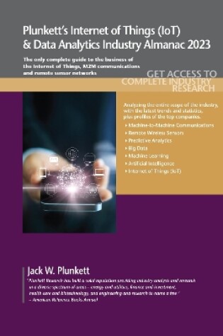 Cover of Plunkett's Internet of Things (IoT) & Data Analytics Industry Almanac 2023