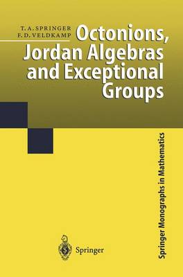 Book cover for Octonions, Jordan Algebras and Exceptional Groups