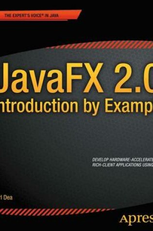 Cover of JavaFX 2.0: Introduction by Example